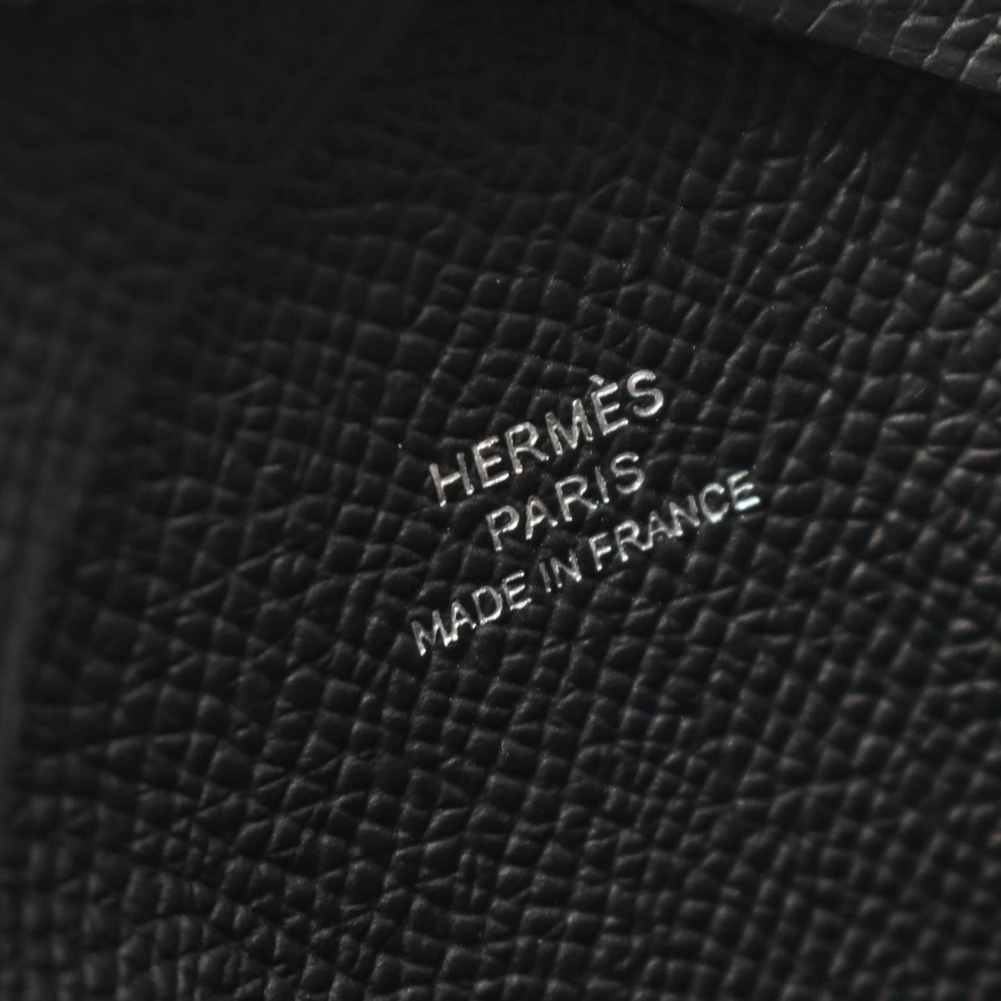 HERMES Calvi Duo Coin Case in Black - Unused Luxury Accessory