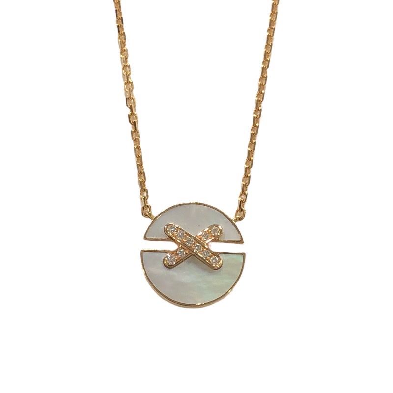 CHAUMET Liens Harmony Necklace in 750 Pink Gold