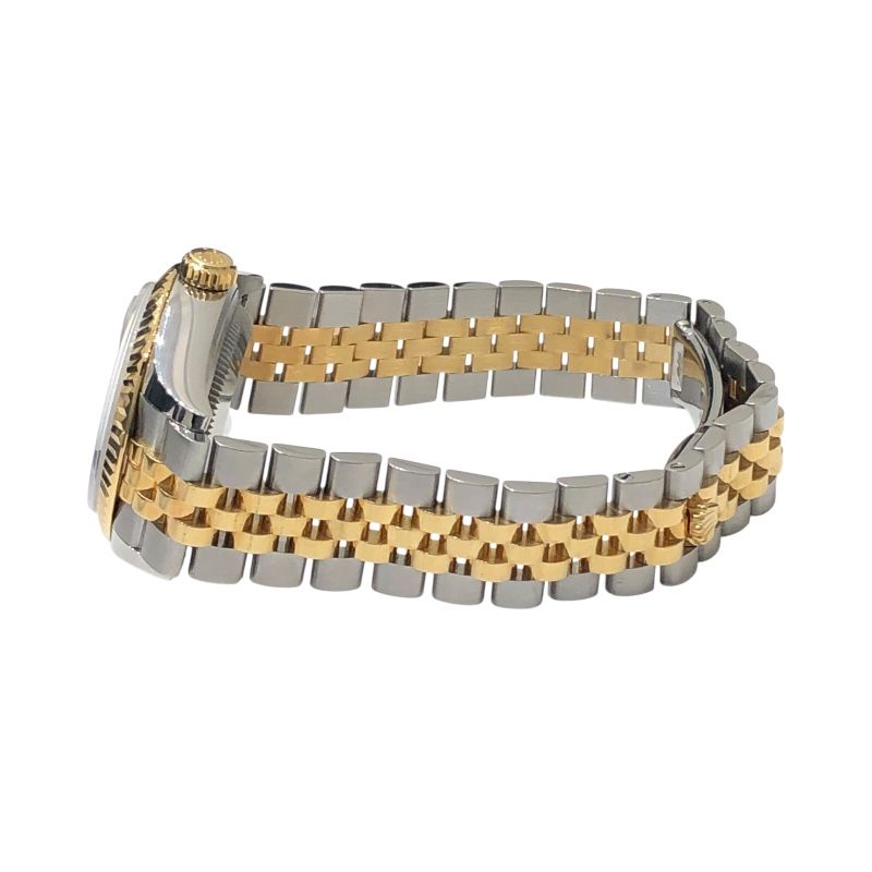 ROLEX Datejust 28 Tapestry 279173G Purple K18YG SS Women's Watch