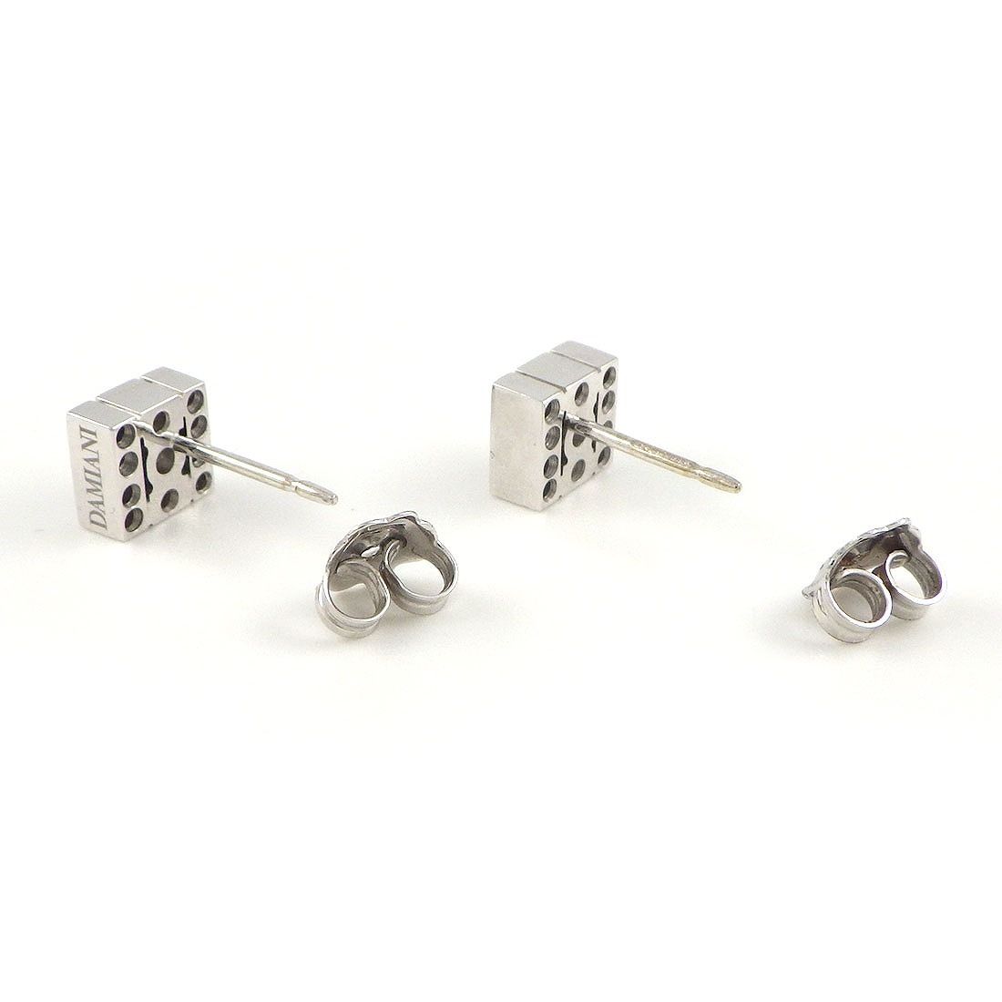 Damiani Belle Époque Diamond Earrings in 18K White Gold