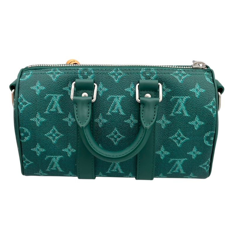 Louis Vuitton Monogram Heritage Keepall Bandoulière 25 - Green