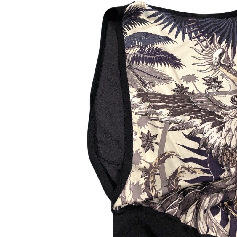 HERMES Silk Twill Reine Sleeveless Top - Exquisite Craftsmanship