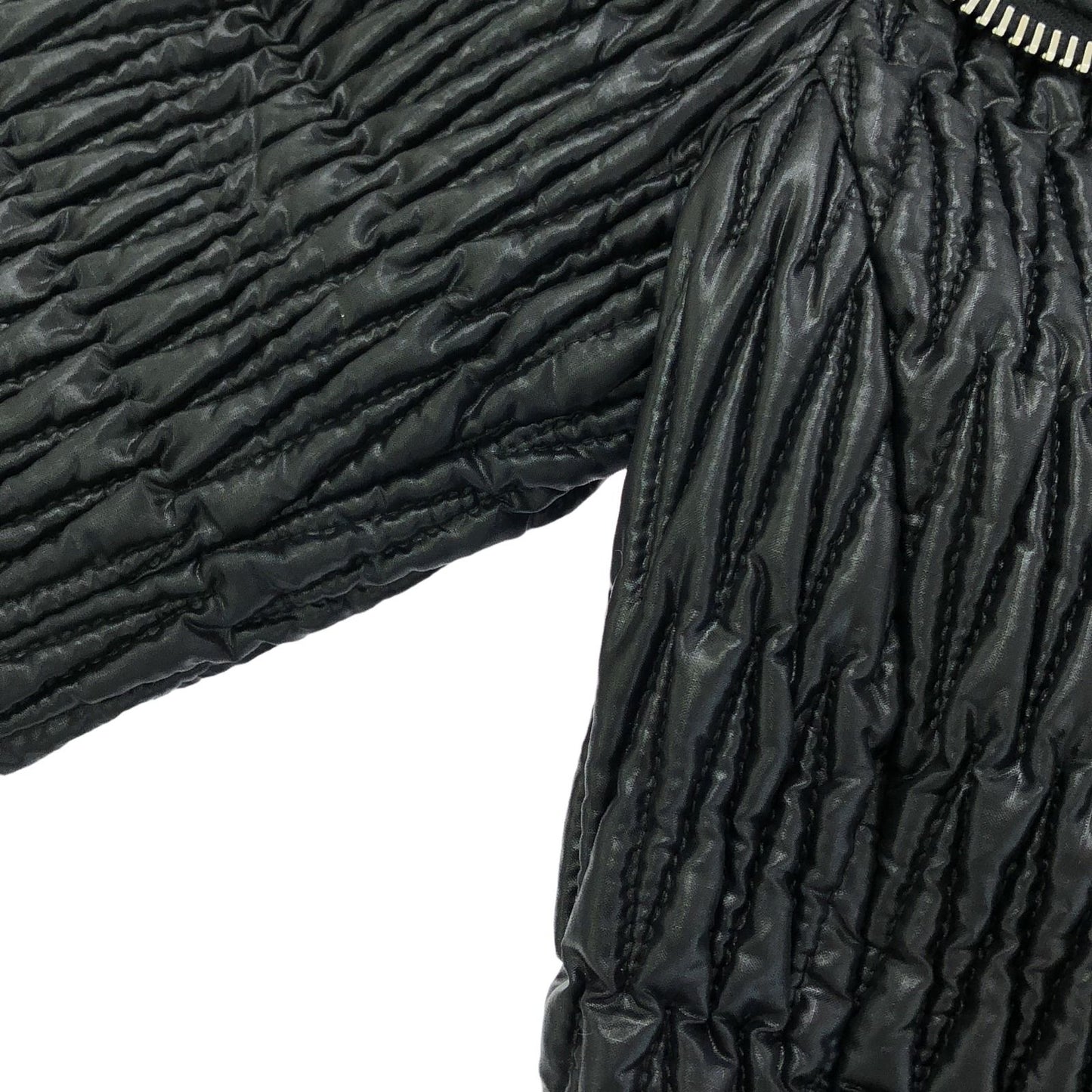 PRADA SPORT LINEA ROSSA Black Nylon Jacket - Timeless Elegance