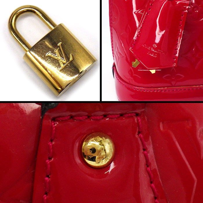Louis Vuitton Alma BB Handbag in Pommes d'Amour - Exquisite Craftsmanship