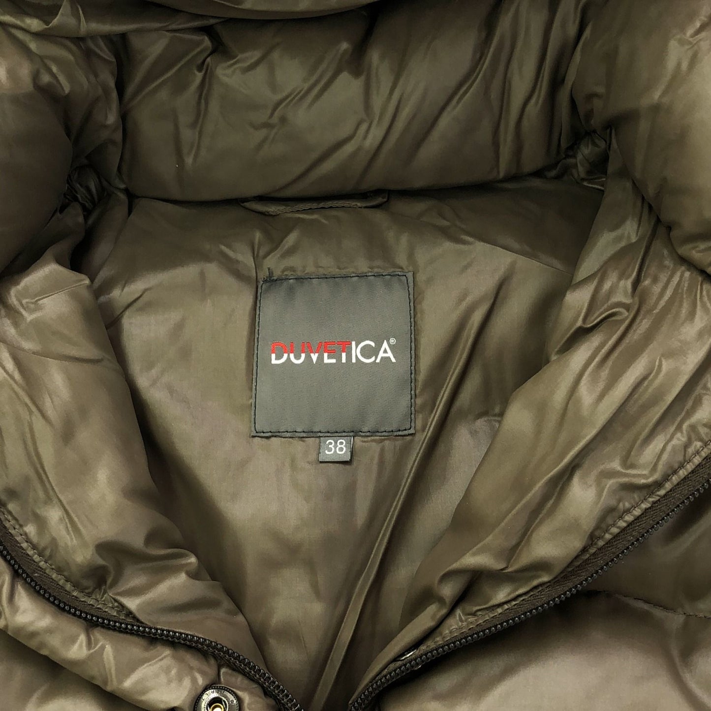 DUVETICA DENEB Down Coat in Rich Brown - Exquisite Craftsmanship