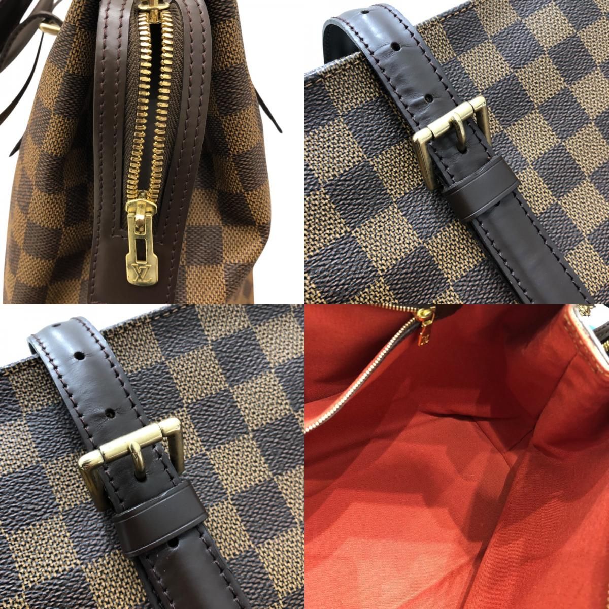 Louis Vuitton Chelsea N51119 Brown Damier Tote Bag for Women