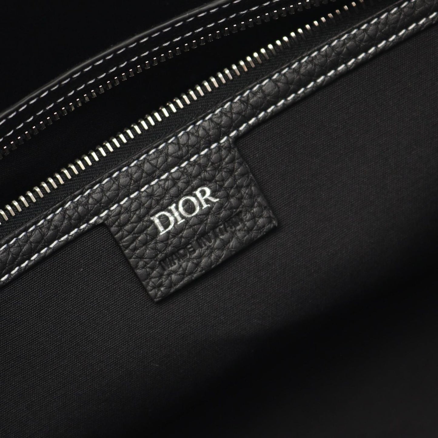 Dior Lango 50 Boston Bag in Black Leather - Timeless Elegance