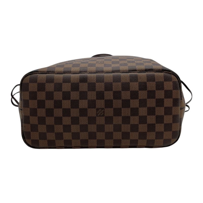 Louis Vuitton Neverfull MM Damier Ebene Canvas Tote Bag