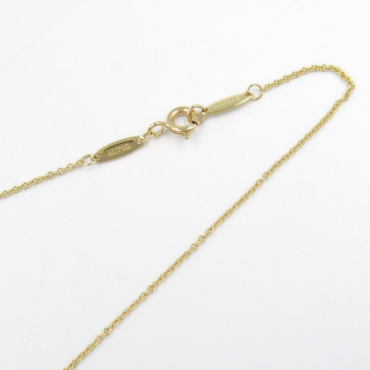 TIFFANY & CO. By the Yard Necklace in 18K Yellow Gold with Diamonds