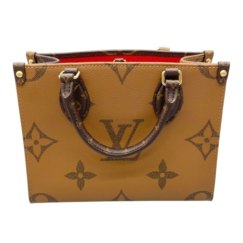 Louis Vuitton OnTheGo PM Monogram Giant Reverse Canvas Handbag
