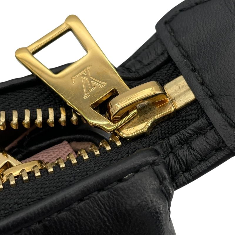 Louis Vuitton Pochette Coussin M57790 Noir Monogram Leather Shoulder Bag