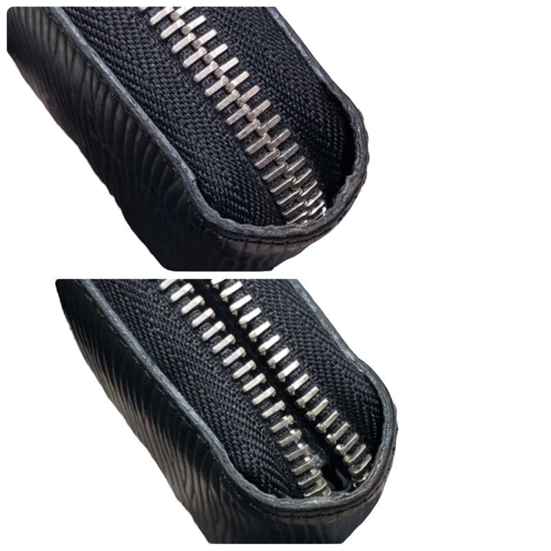 Louis Vuitton Zippy Wallet M61857 in Noir Epi Leather - Men's Luxury