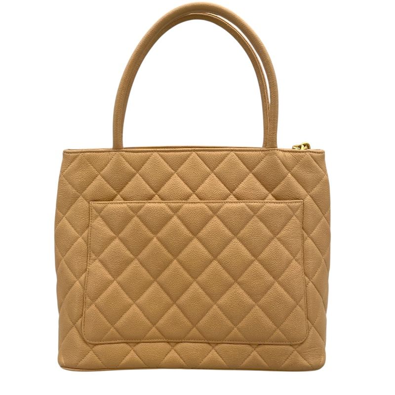 CHANEL Reissue Tote A01804 Beige Caviar Leather with Gold Hardware