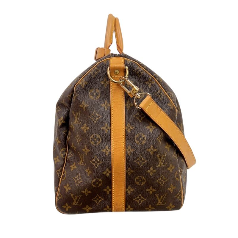 Louis Vuitton Keepall Bandoulière 55 - Iconic Monogram Travel Bag
