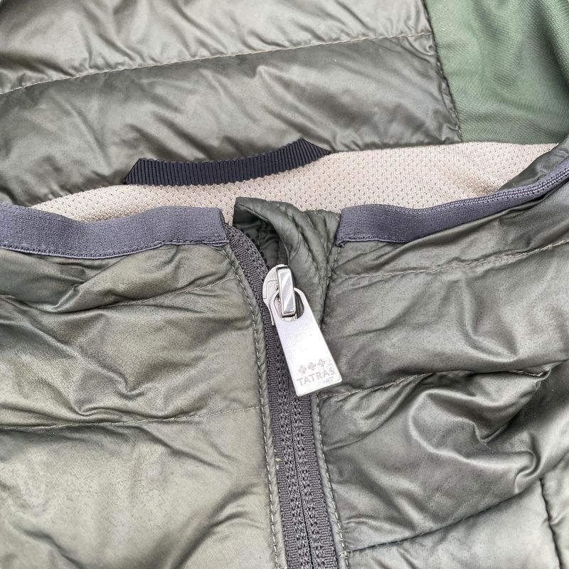 TATRAS CEFALU Lightweight Down Jacket in Green - Men's Luxury Outerwear