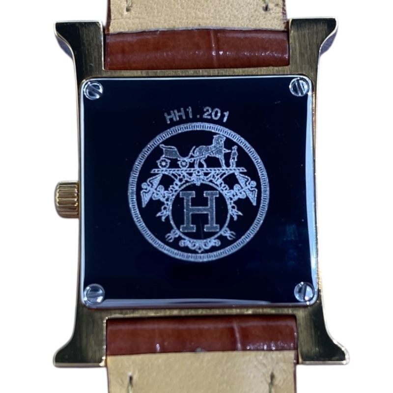 HERMES H-Watch HH1.201 White Gold/Steel Ladies Timepiece