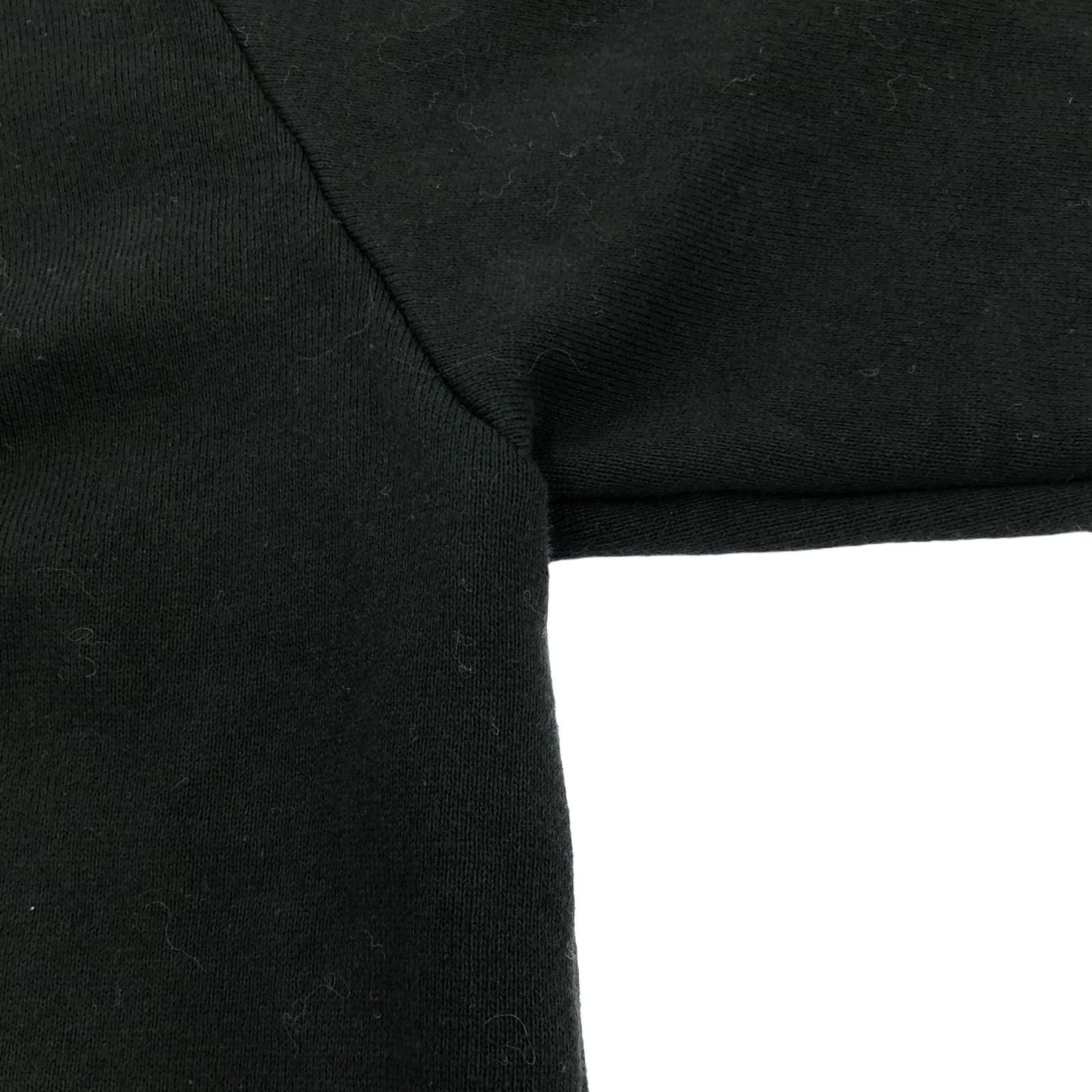 RHC Ron Herman Black Cotton Short Sweatshirt - Size S