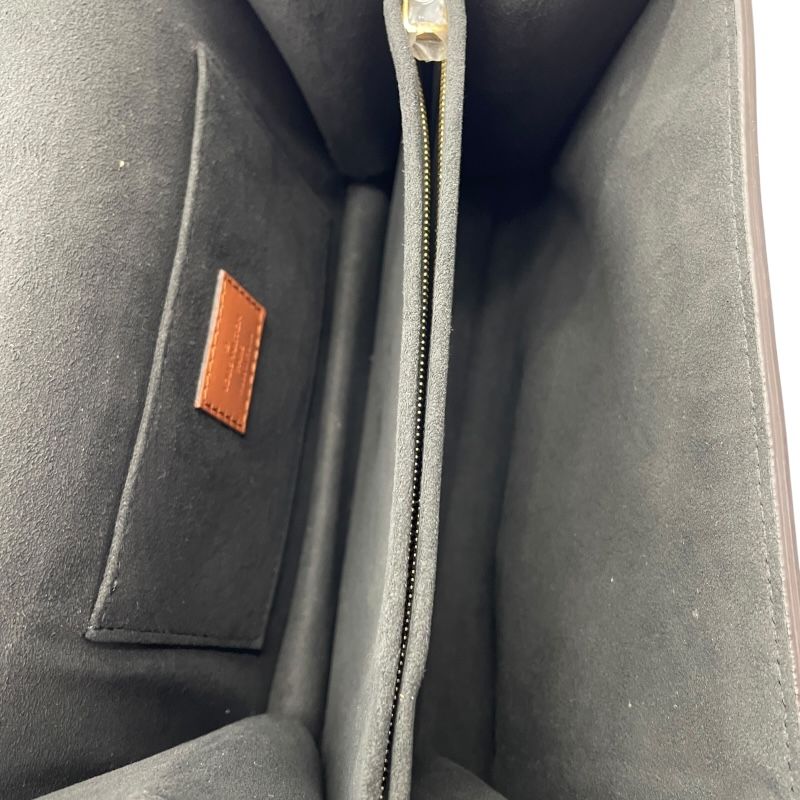 Louis Vuitton Dauphine MM Monogram Reverse Shoulder Bag - Brown