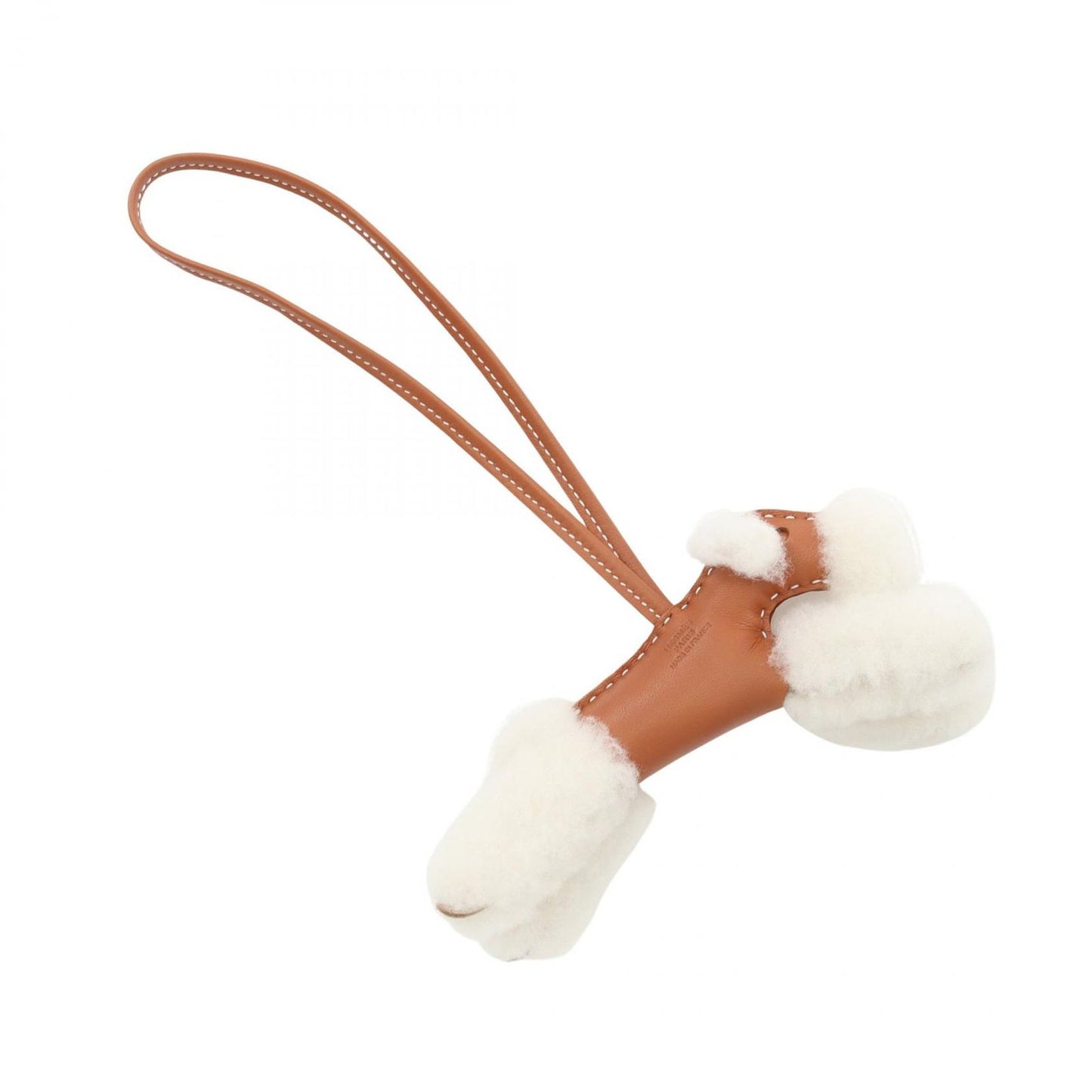 HERMES Buddy Charm in Gold Mouton - Unused Luxury Accessory