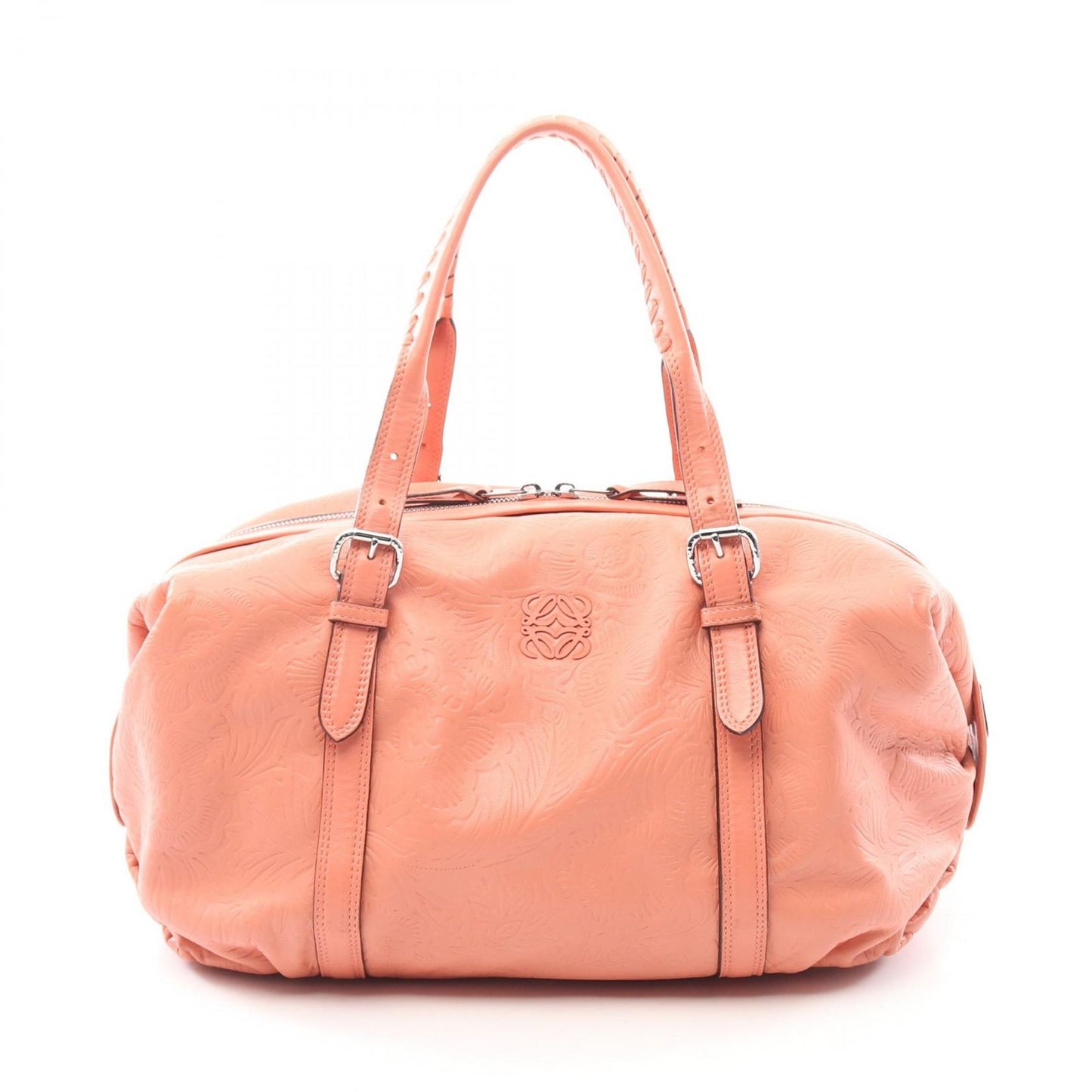 LOEWE Anagram Pink Leather Tote Bag - Exquisite Craftsmanship