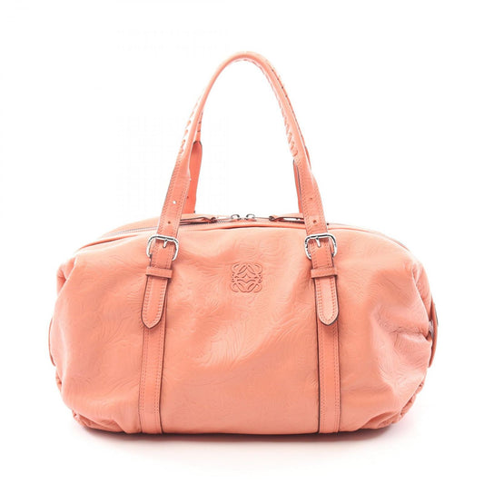 LOEWE Anagram Pink Leather Tote Bag - Exquisite Craftsmanship