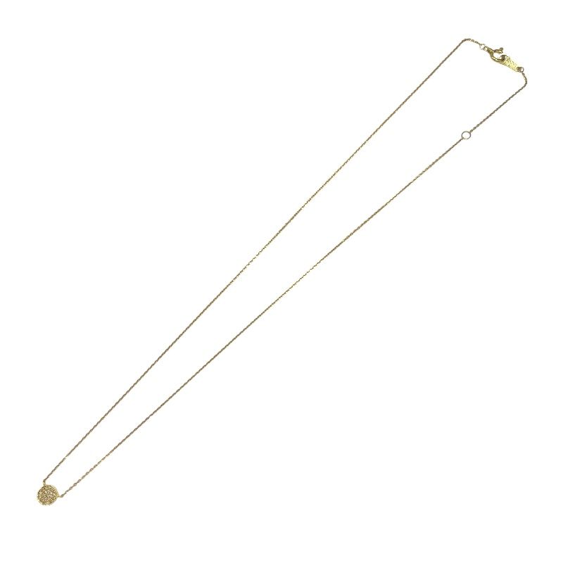 agate Diamond Necklace in 18K Yellow Gold - Exquisite Elegance