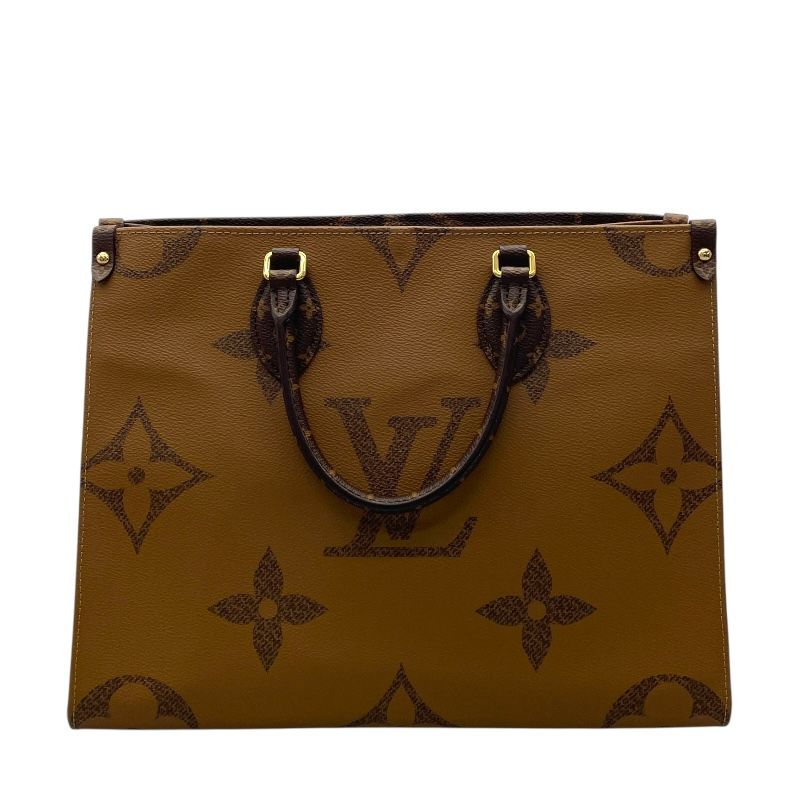 Louis Vuitton OnTheGo MM Monogram Handbag - Brown Luxury Tote