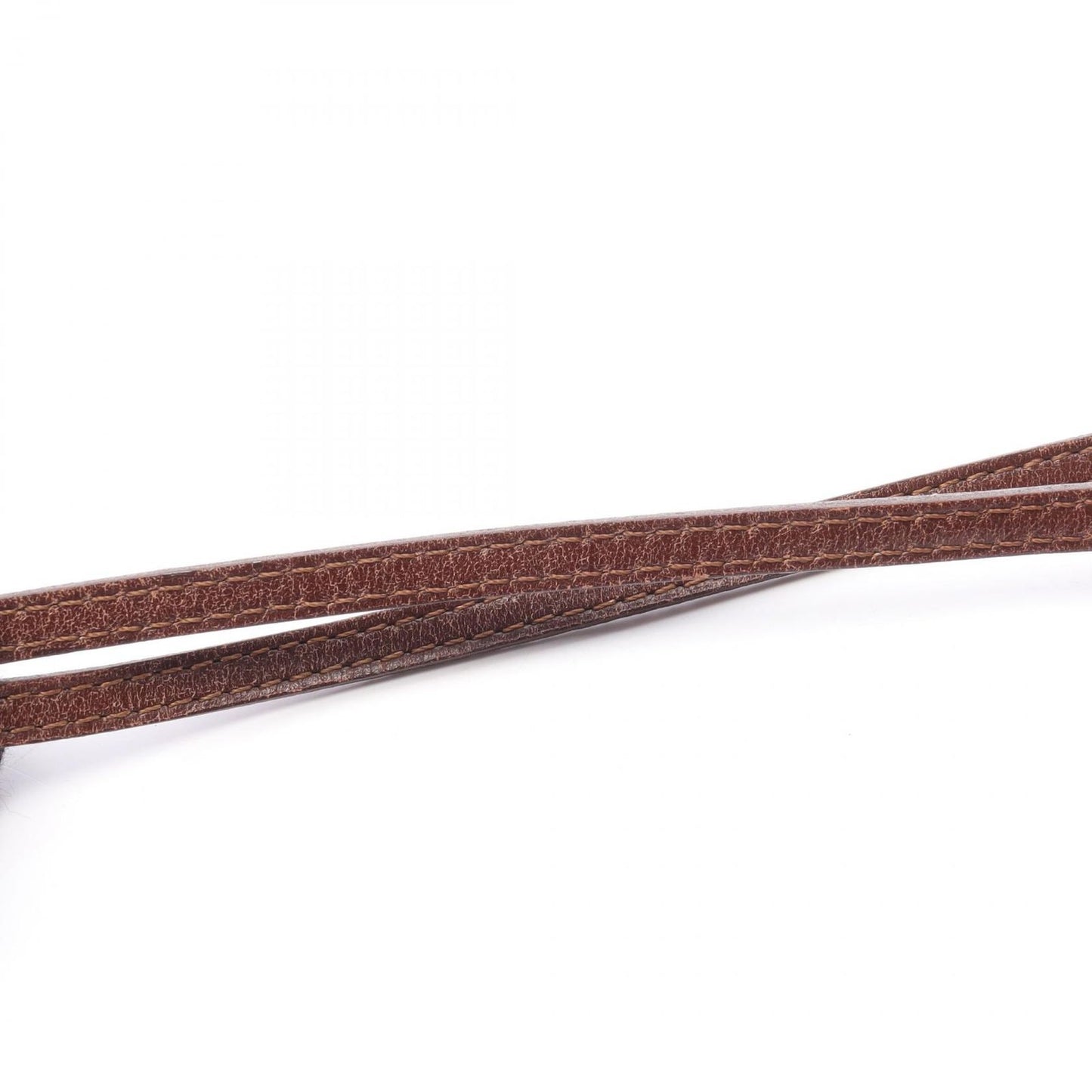 HERMES Onimetu Shoulder Bag in Brown Calf Leather