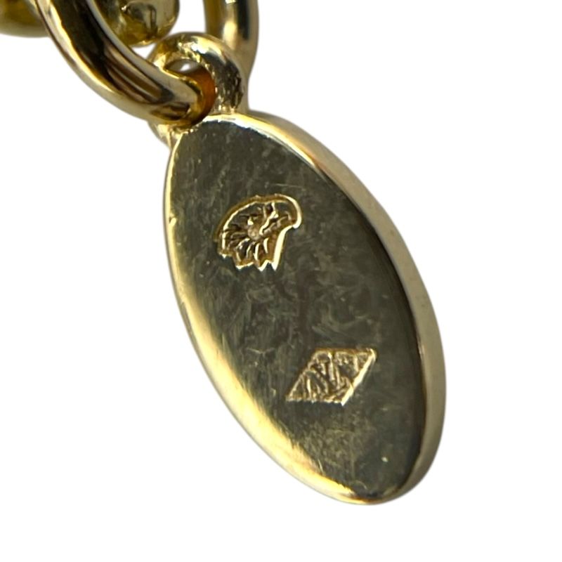 Louis Vuitton XL Pendant LV Diamond Necklace in Gold - Exclusive Luxury