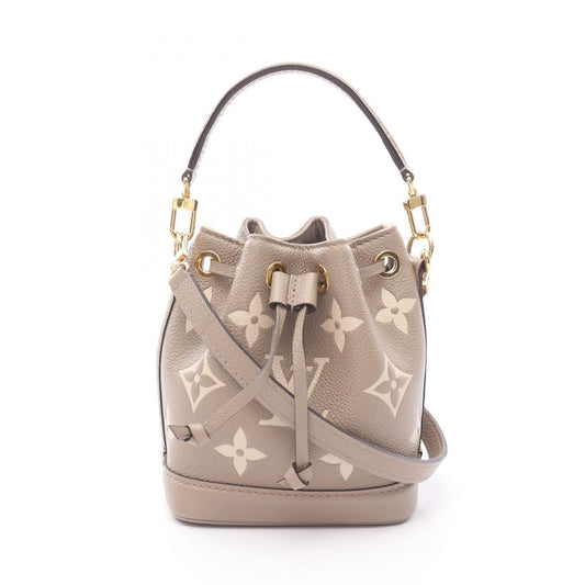 Louis Vuitton Nano Noé Bi-Color Handbag - Exquisite Craftsmanship