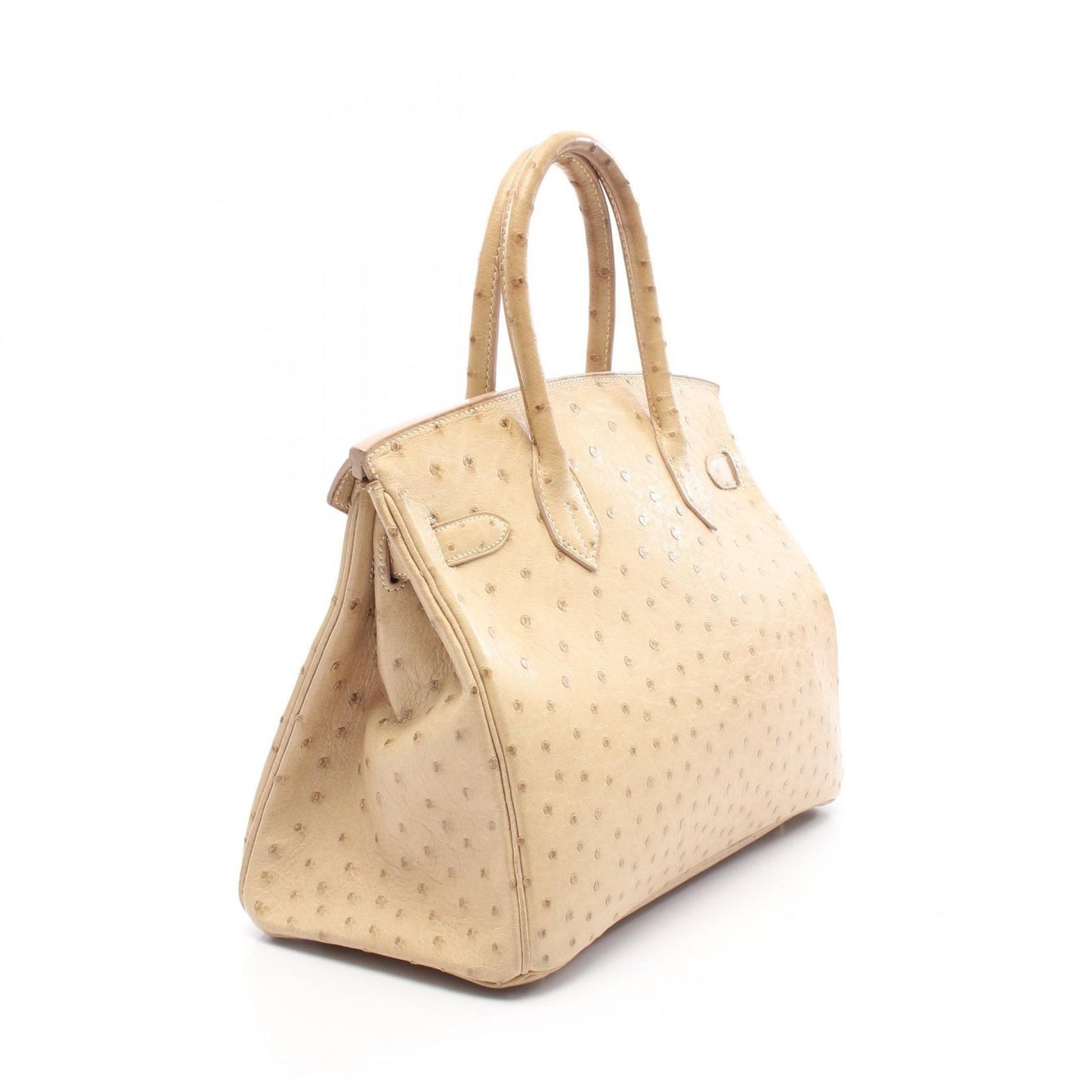 HERMES Birkin 30 Blanc Cassé Handbag - Timeless Elegance