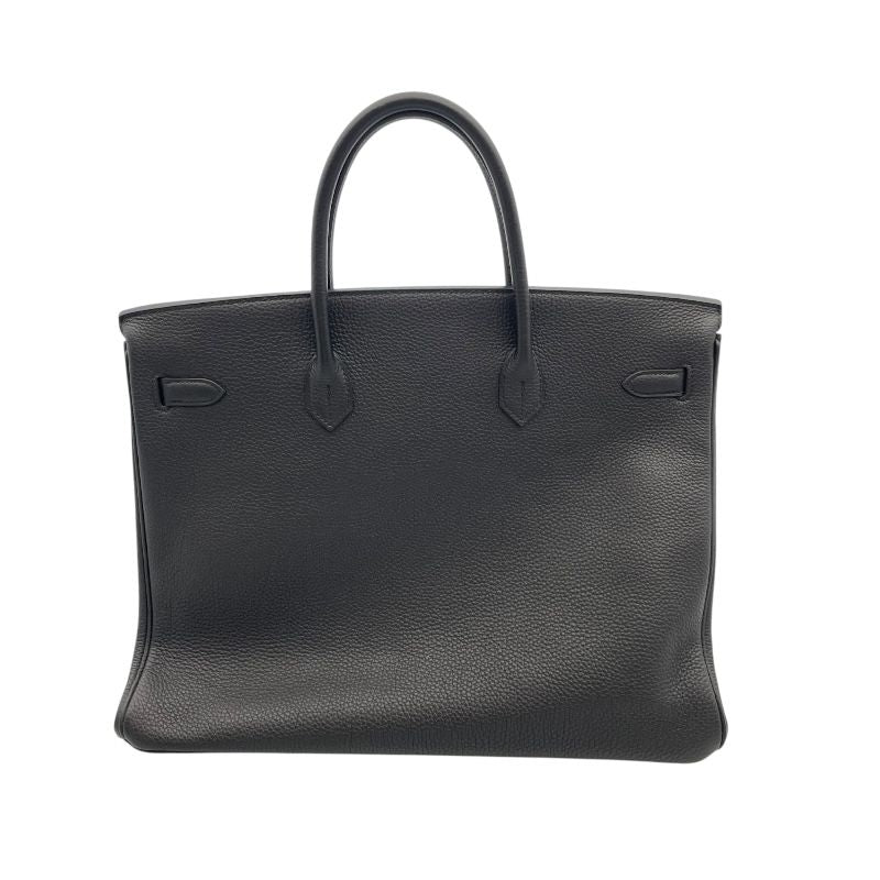 HERMES Birkin 40 Black Togo Handbag with Gold Hardware - Unisex