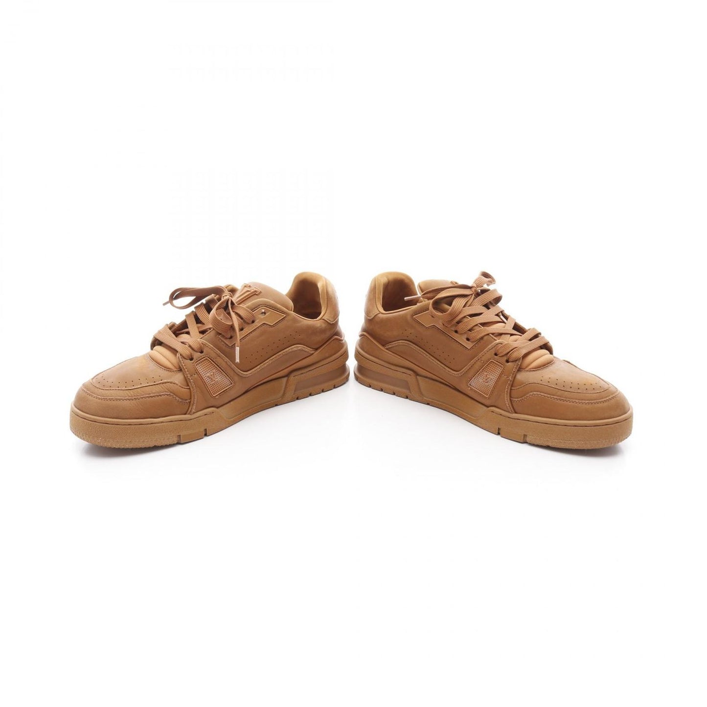 Louis Vuitton LV Trainer Distressed Sneakers - Timeless Elegance