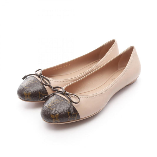 Louis Vuitton Popiline Ballerina Pumps - Monogram Canvas, Size 39