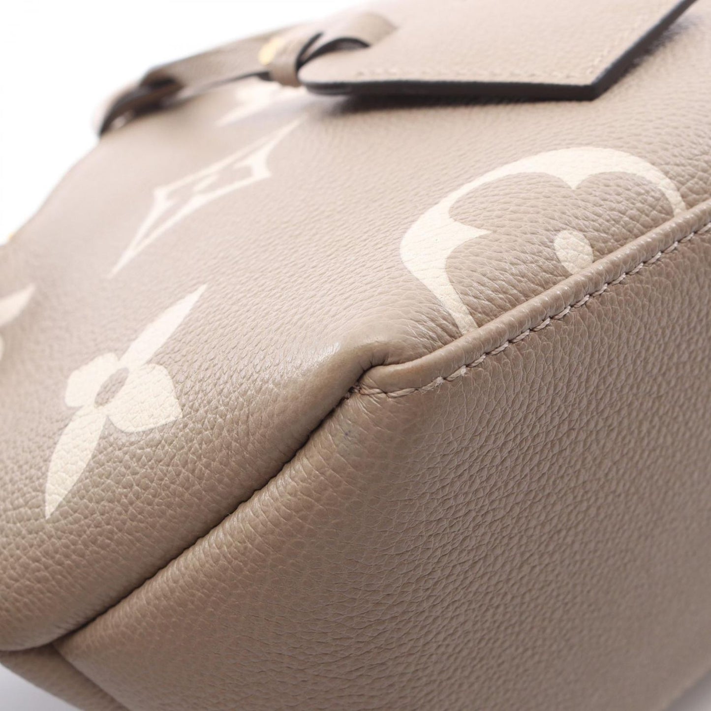 Louis Vuitton Petit Palais PM Monogram Empreinte Handbag - Cream