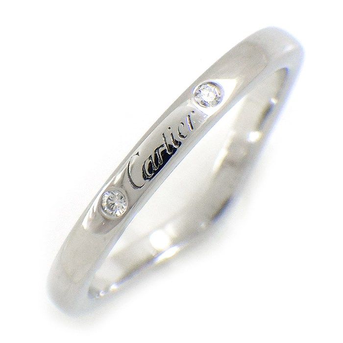 Cartier Ballerina Wedding Band Ring with Diamonds - PT950