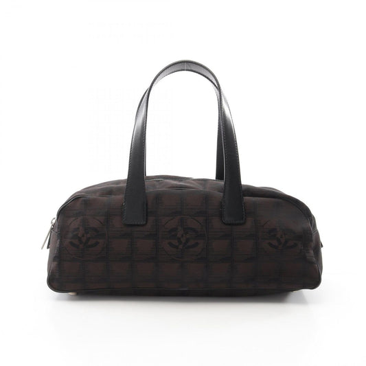 CHANEL Black Leather New Travel Line Handbag - Timeless Elegance