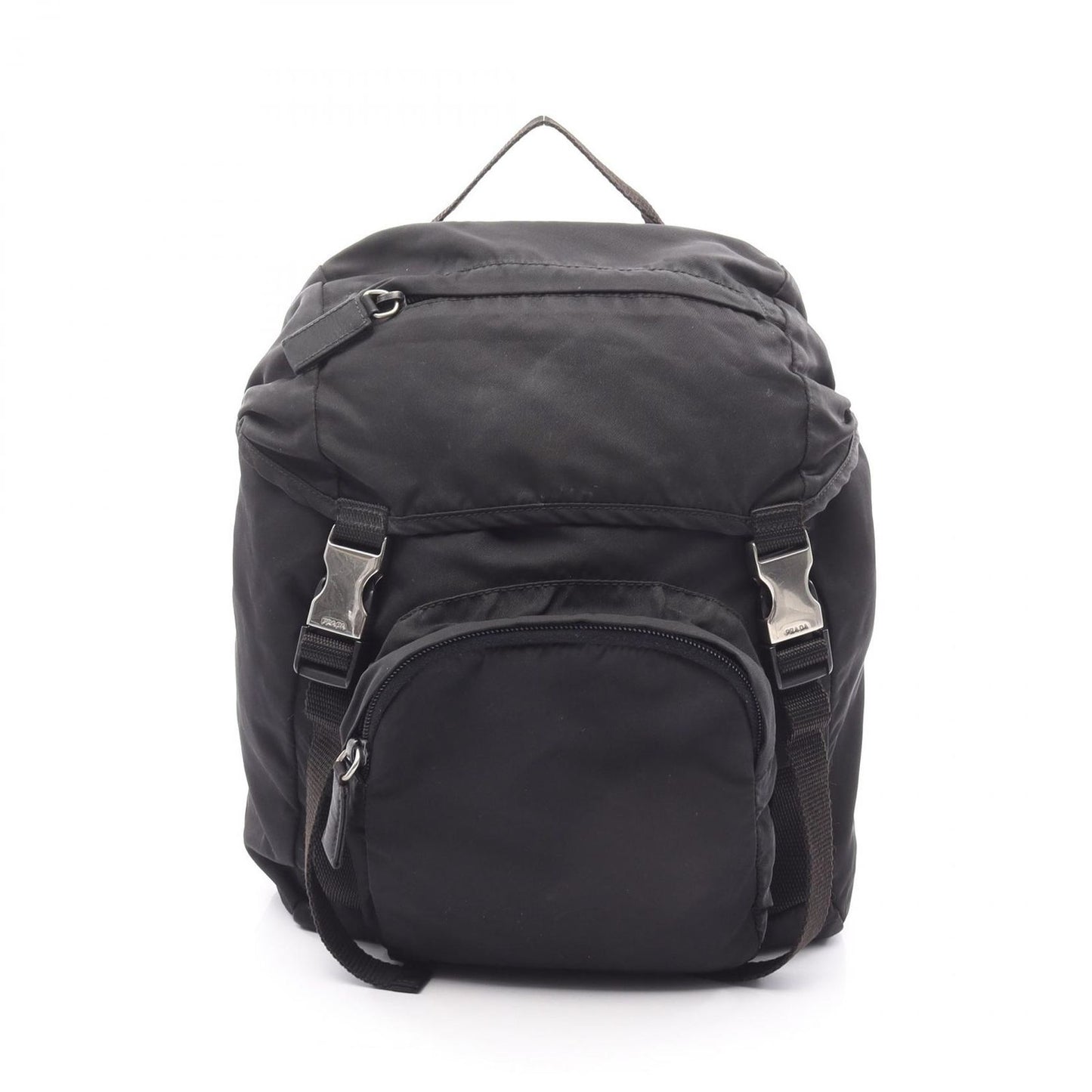 PRADA TESSUTO MONTAGN Black Nylon Backpack - Timeless Elegance