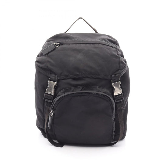 PRADA TESSUTO MONTAGN Black Nylon Backpack - Timeless Elegance