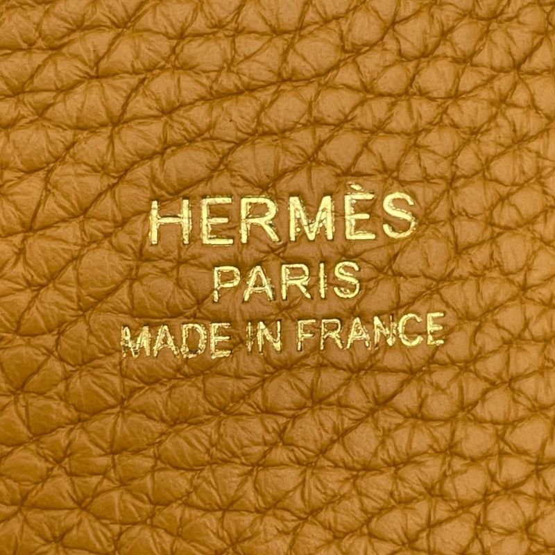 HERMES Double Sens 28 Tote Bag in Sesame/Rose Azalee