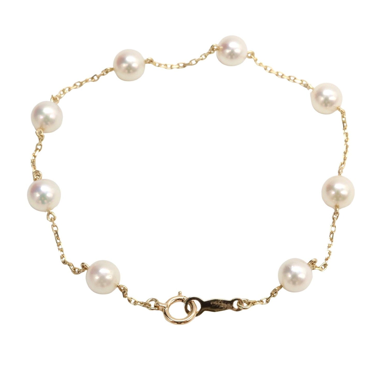 MIKIMOTO Pearl Bracelet - Exquisite Elegance in White