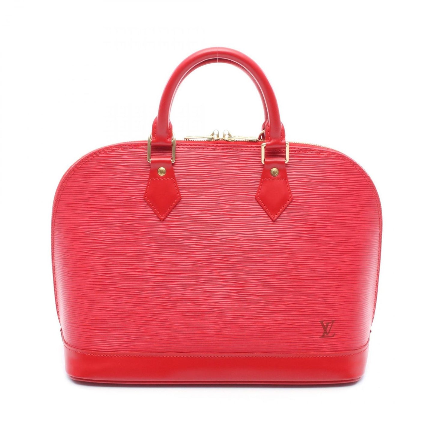 Louis Vuitton Alma Handbag in Castilian Red - Timeless Elegance
