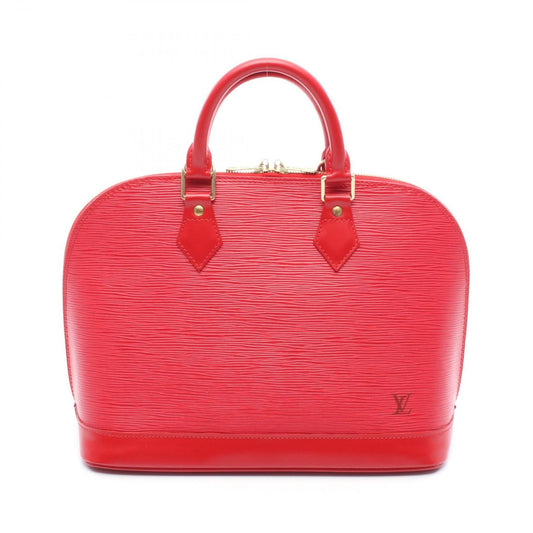 Louis Vuitton Alma Handbag in Castilian Red - Timeless Elegance
