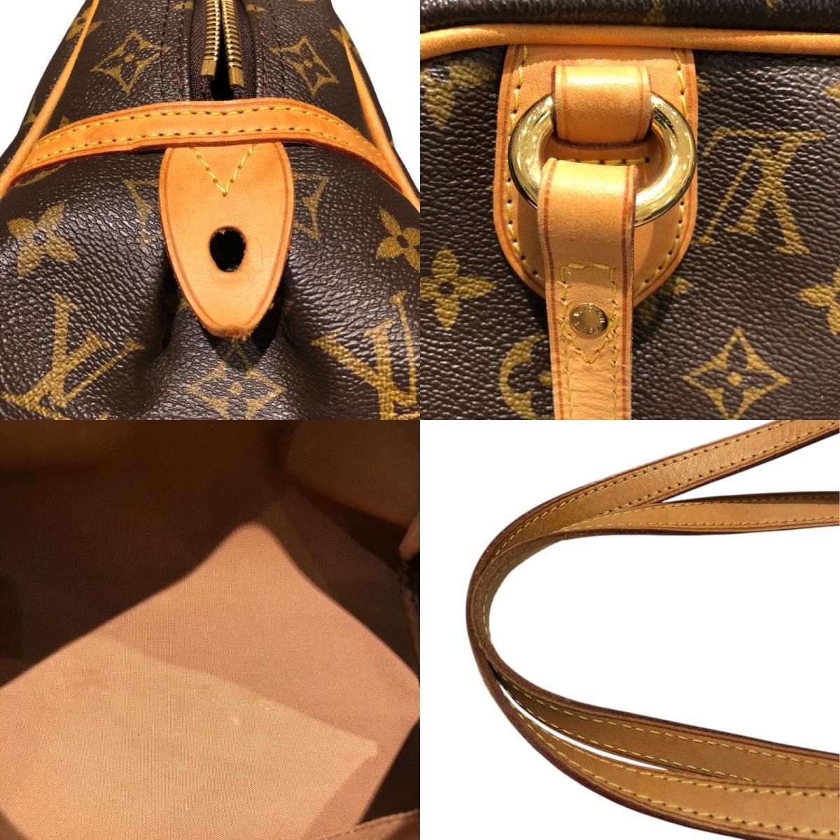 Louis Vuitton Montorgueil GM Brown PVC Shoulder Bag - Timeless Elegance