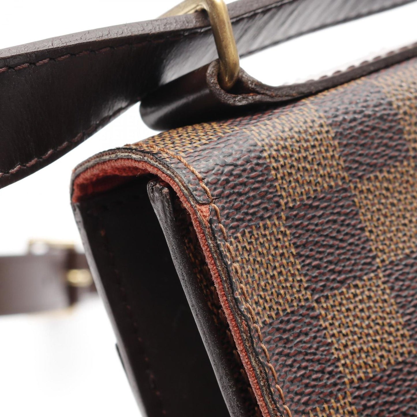 Louis Vuitton Portobello Damier Ebene Shoulder Bag - Timeless Elegance