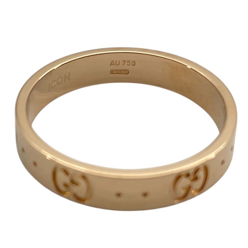 GUCCI Icon Ring in K18 Pink Gold - Exquisite Luxury Jewelry