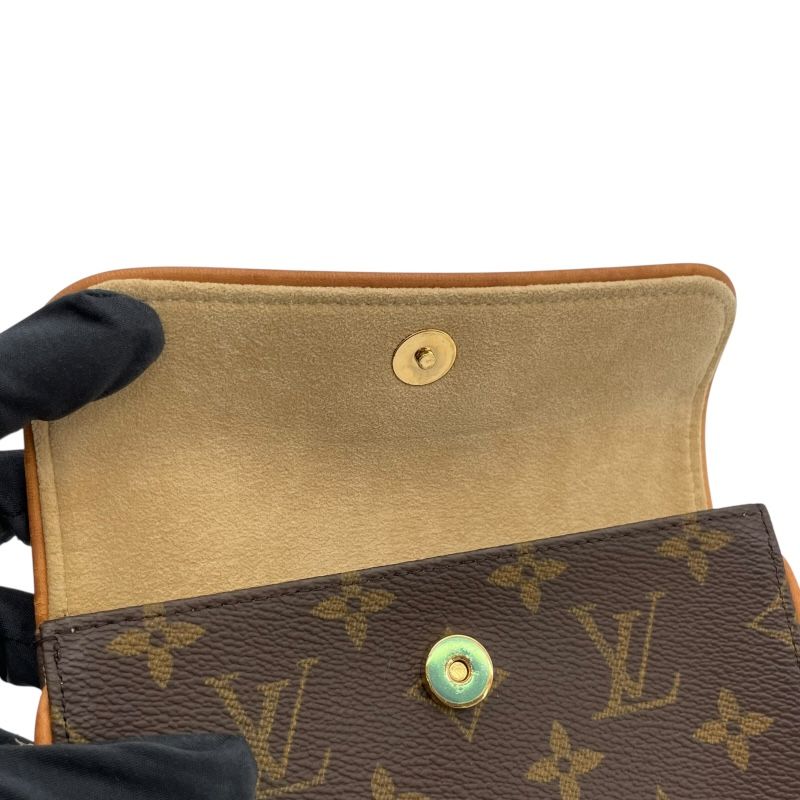 Louis Vuitton Pochette Florentine M51855 Monogram Canvas - Brown