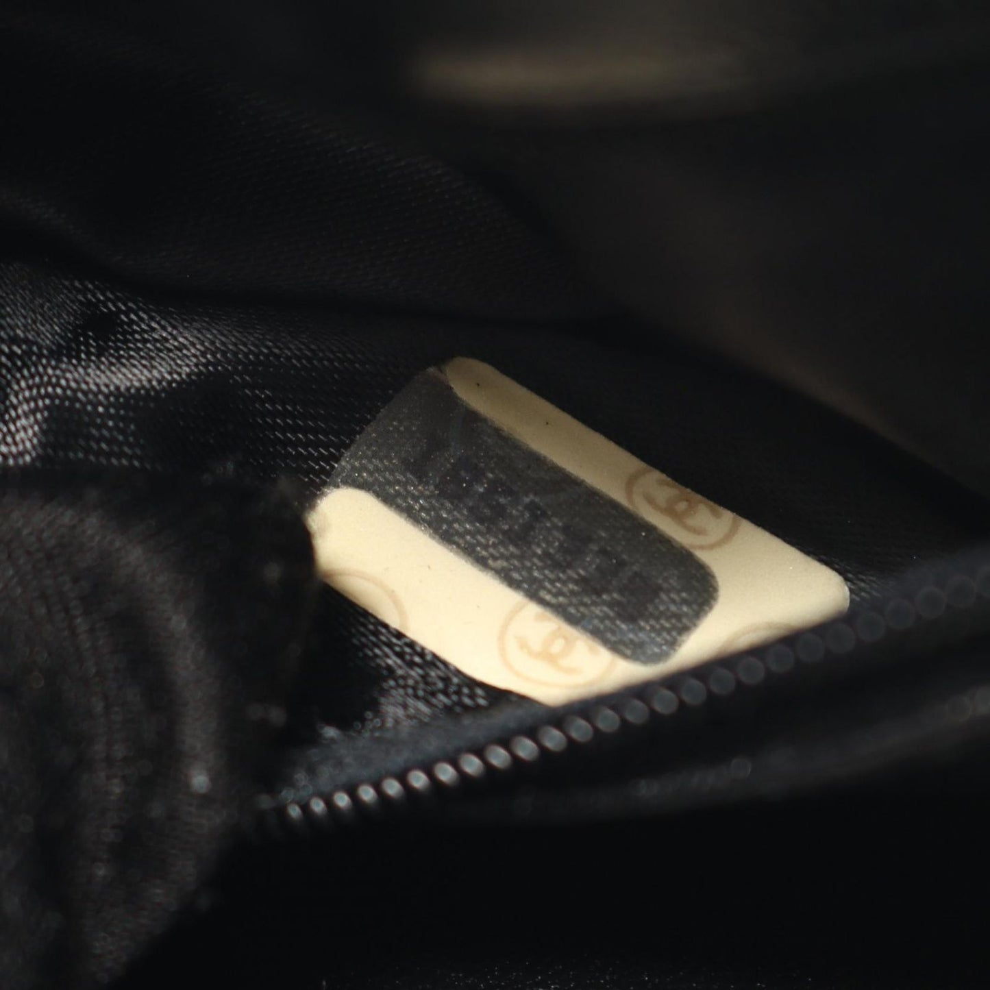 CHANEL Matelassé Silver Leather Mini Chain Shoulder Bag