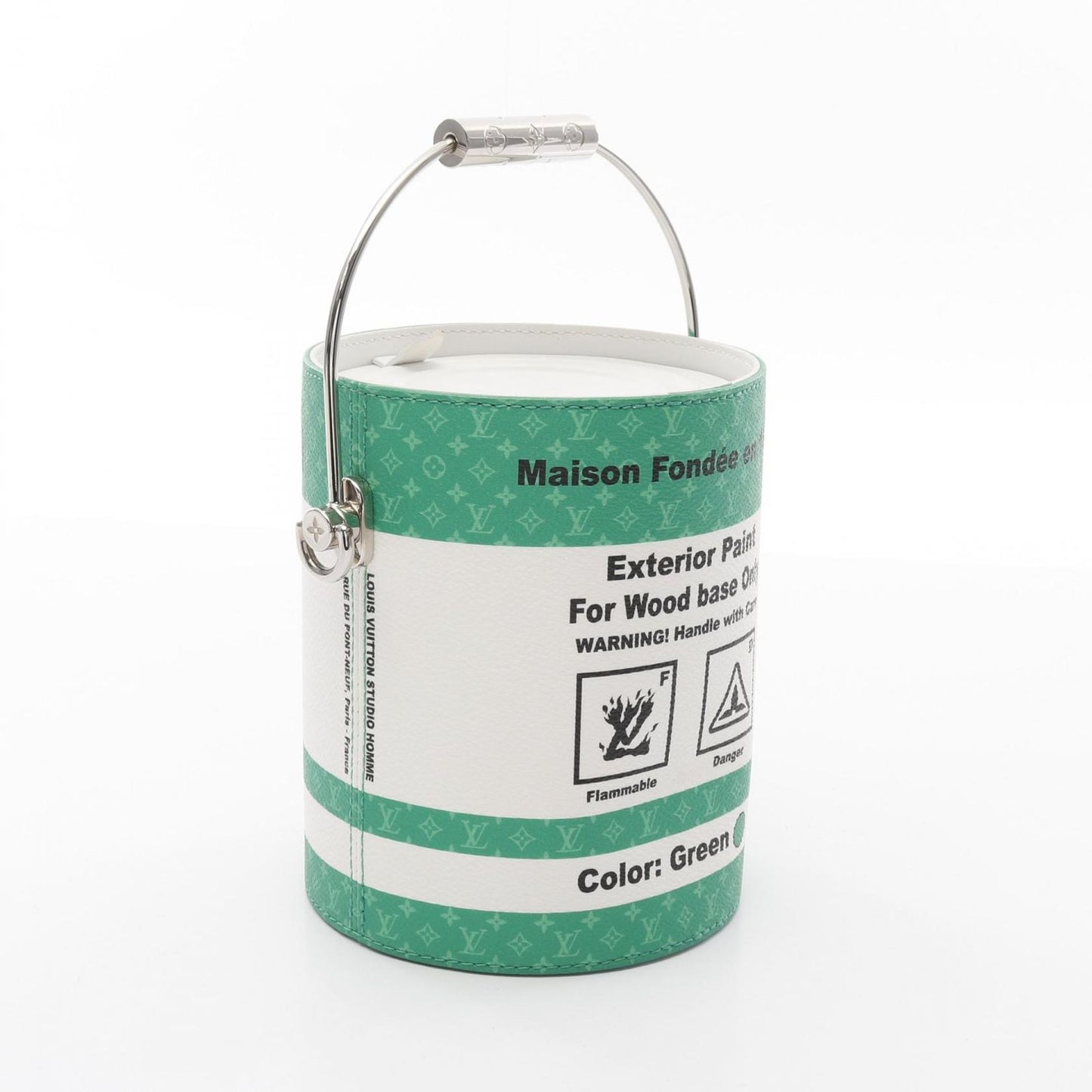 Louis Vuitton LV Paint Can Handbag - Exquisite Green Canvas