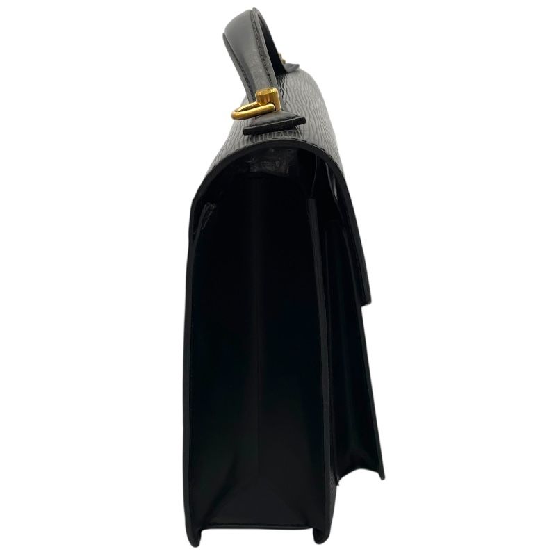 Louis Vuitton Monceau M52122 Black Epi Leather Handbag